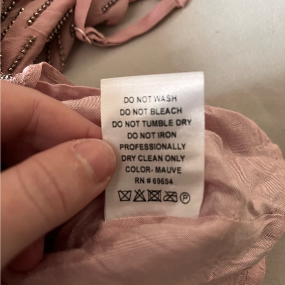 Beaded Pink Romper - Picture 2 of 9